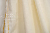 DEADSTOCK Shokunin Collection Orihimedaki Washed Linen - cream